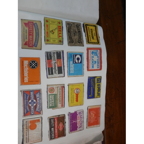 220 - Very nice Scrapbook Collection containing various Cigarette and Matchbook Packaging