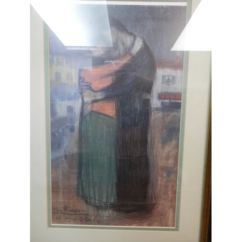 223 - After Pablo Picasso
Lovers in The Street
Framed Print