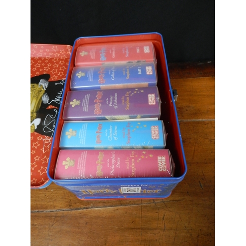 242 - Harry Potter read by Stephen Fry Limited Edition Cassettes in Hard Tin