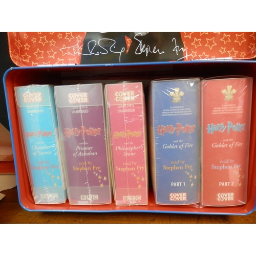 242 - Harry Potter read by Stephen Fry Limited Edition Cassettes in Hard Tin