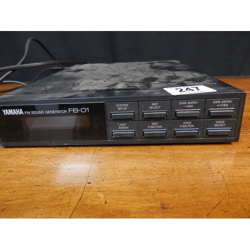 247 - Yamaha FM Sound Generator FB-01 (with Euro plug)