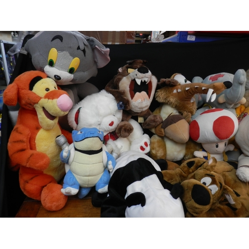 256A - Large Bag of Soft Toys mostly 1990s Examples