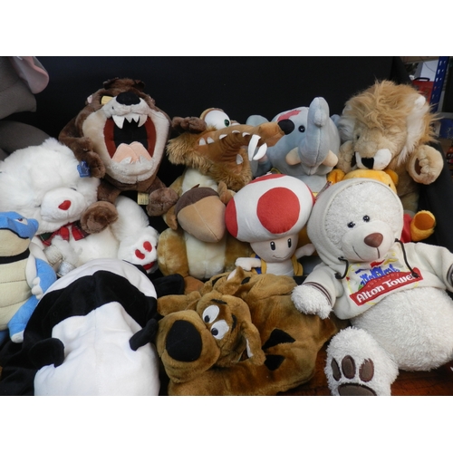 256A - Large Bag of Soft Toys mostly 1990s Examples