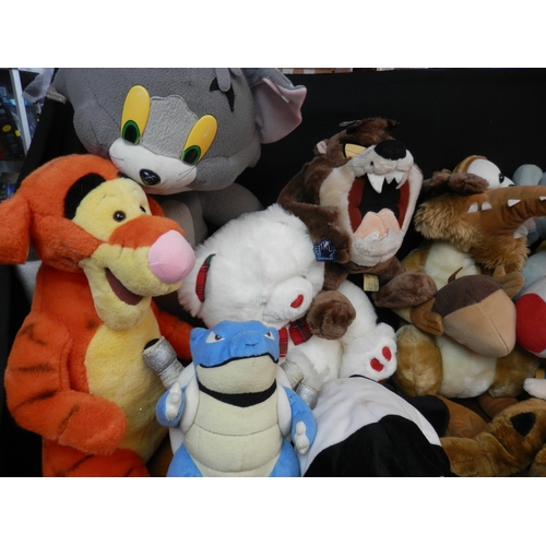 256A - Large Bag of Soft Toys mostly 1990s Examples