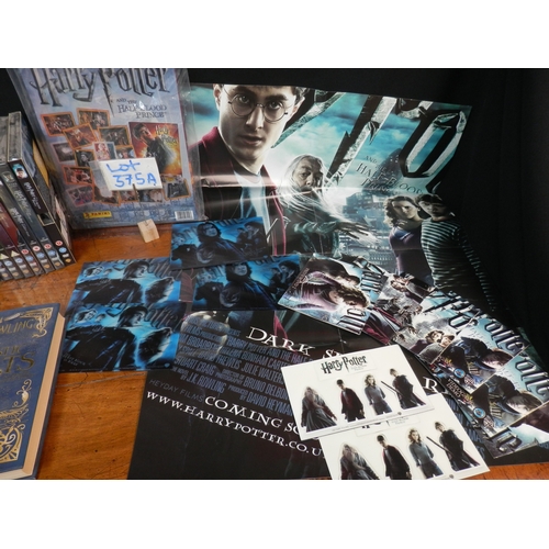 375A - Collection of Harry Potter Collectables to include Harry Potter DVDs & Trading Cards and a First Pri... 