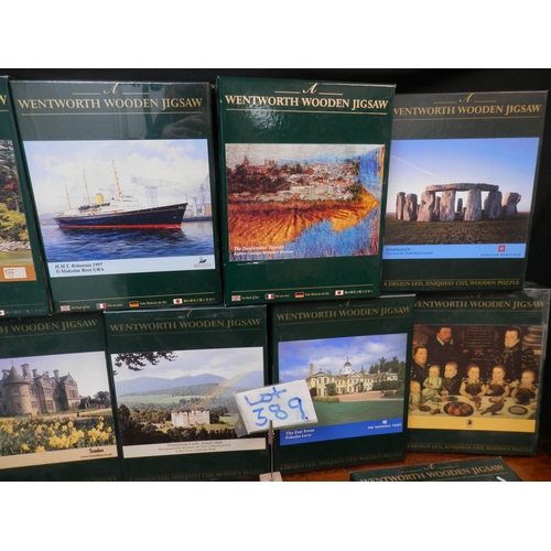 389 - Collection of Fourteen Wentworth Wooden Jigsaw Puzzles including some sealed