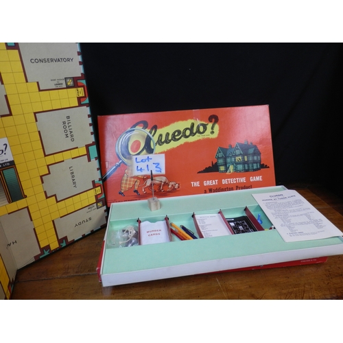 413 - Collection of Board Games to include Monopoly and Cluedo (3)