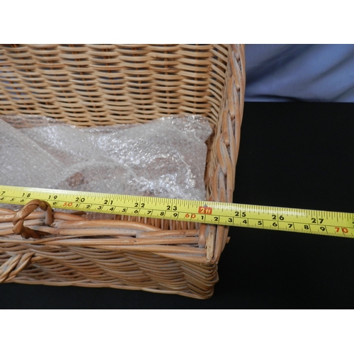 435 - Wicker Picnic Hamper 62x42x29cm