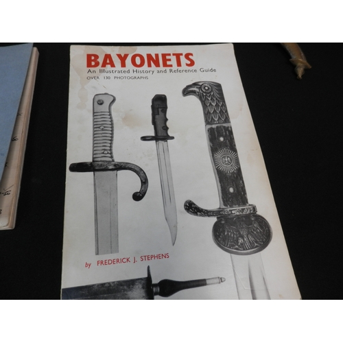 439 - Antique Islamic Blade together with a Book on Bayonets