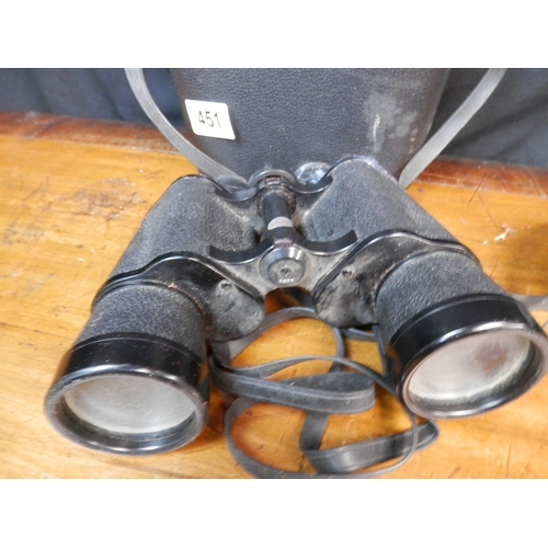 451 - Pair of Panorama Field Binoculars and another Pair of Binoculars