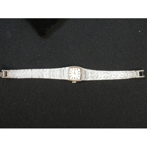 494 - Ladies Silver Longines Watch