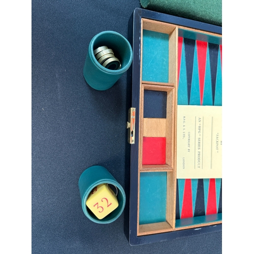 298 - Vintage HPG & S Ltd Backgammon Set