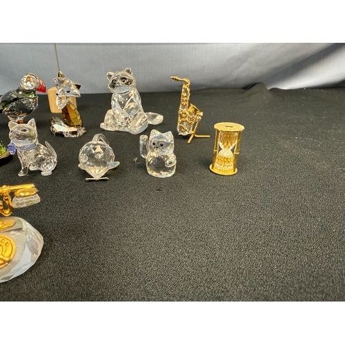 334 - Group of Swarovski Crystal Figures