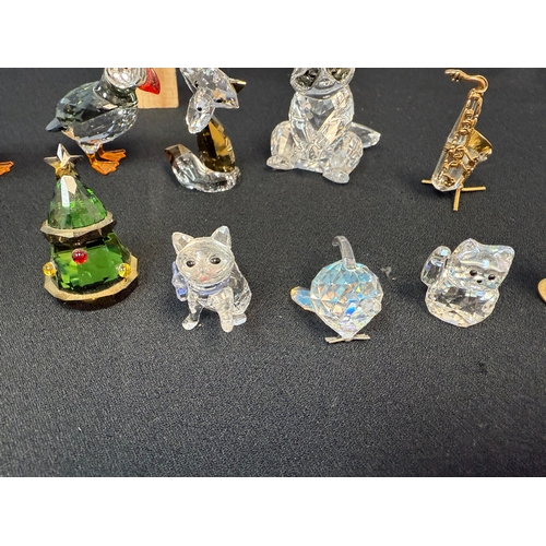 334 - Group of Swarovski Crystal Figures