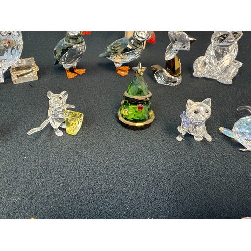 334 - Group of Swarovski Crystal Figures