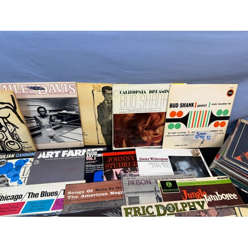 585 - Vinyl Records: A Good Collection to include Jazz & Blues Includes Rarities, First Pressings etc