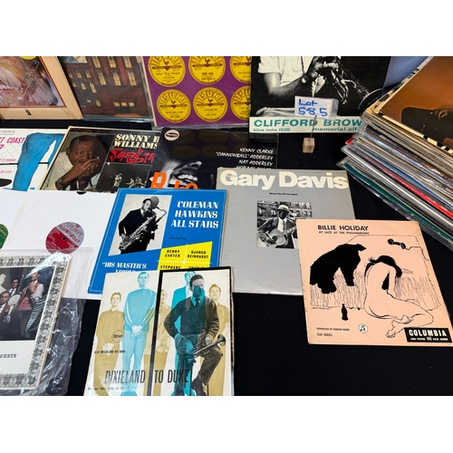 585 - Vinyl Records: A Good Collection to include Jazz & Blues Includes Rarities, First Pressings etc