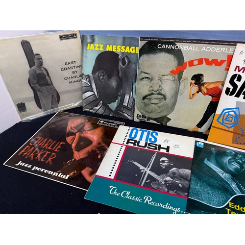 585 - Vinyl Records: A Good Collection to include Jazz & Blues Includes Rarities, First Pressings etc