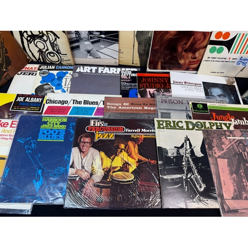 585 - Vinyl Records: A Good Collection to include Jazz & Blues Includes Rarities, First Pressings etc