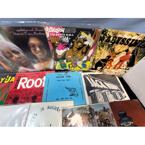 589 - Vinyl Records: A Good Collection of Reggae Records Includes Rarities, First Pressings etc