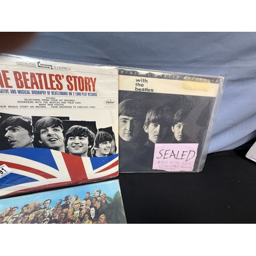 591 - Vinyl Records: Collection of The Beatles Records plus other Beatles Memorabilia incl. 