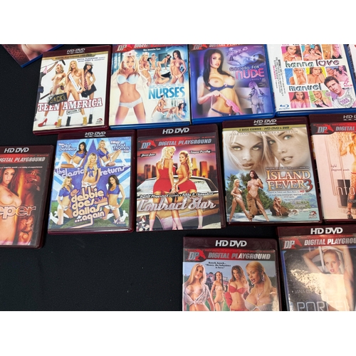 594 - Collection of Adult HD DVDs & Blu Rays