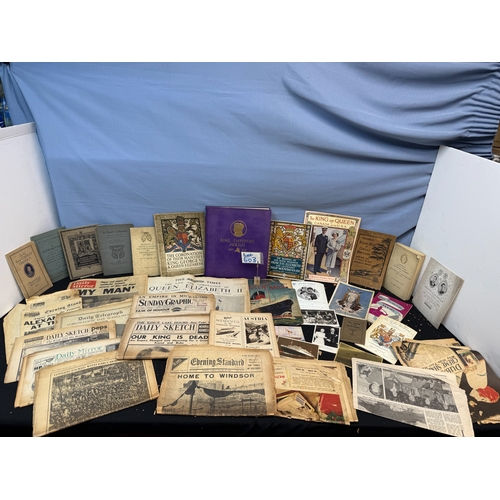 603 - Collection of Antique Ephemera to include Brochures, Catalogues, Newspapers etc