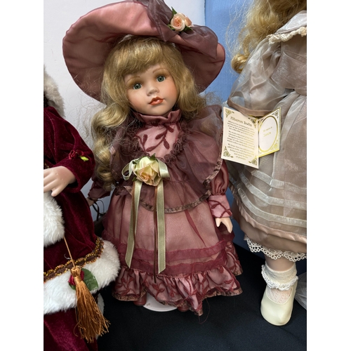 610 - Collection of  Good Quality Vintage Dolls