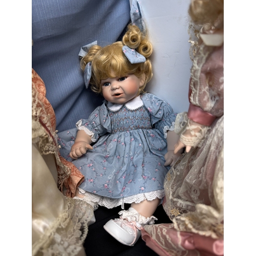 610 - Collection of  Good Quality Vintage Dolls