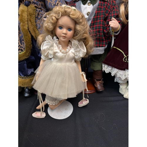 612 - Collection of  Good Quality Vintage Dolls