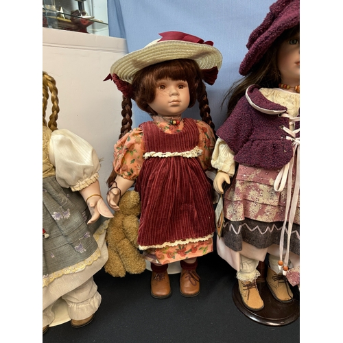 612 - Collection of  Good Quality Vintage Dolls