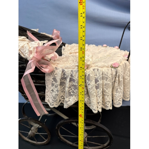 613 - Vintage Baby Doll Pram