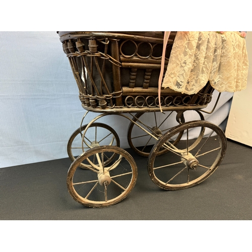 613 - Vintage Baby Doll Pram