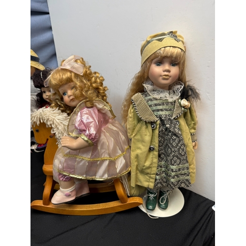 614 - Collection of Good Quality Vintage Dolls