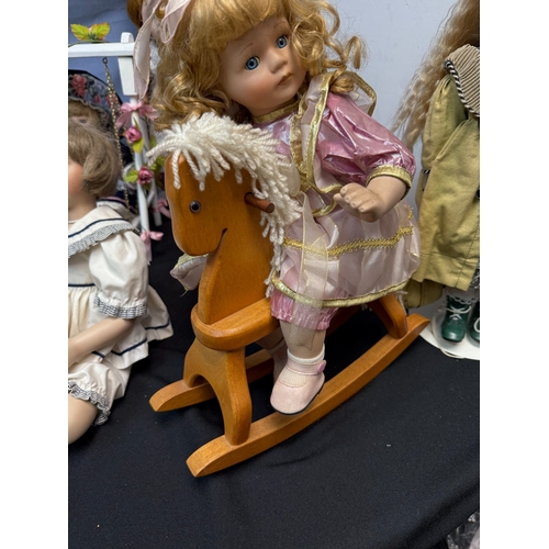 614 - Collection of Good Quality Vintage Dolls