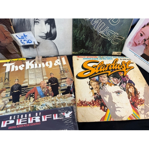 620 - Vinyl Records: Assorted Collection-Film Soundtracks etc