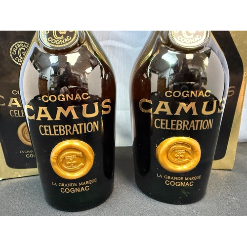 843 - Two Boxed Bottles of Camus Celebration Cognac