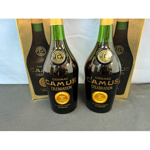 843 - Two Boxed Bottles of Camus Celebration Cognac