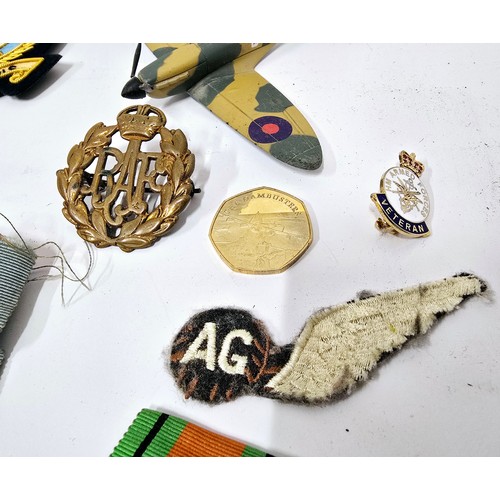 16A - Collection of Small Military Items to include Medals, Patches and others