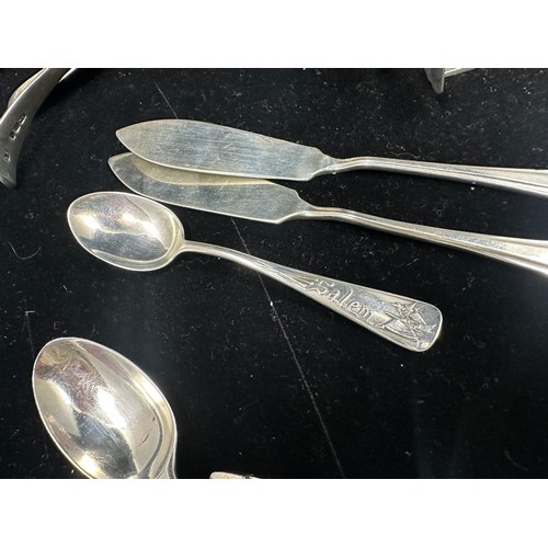 299 - Good Collection of Silver Spoons, including a 