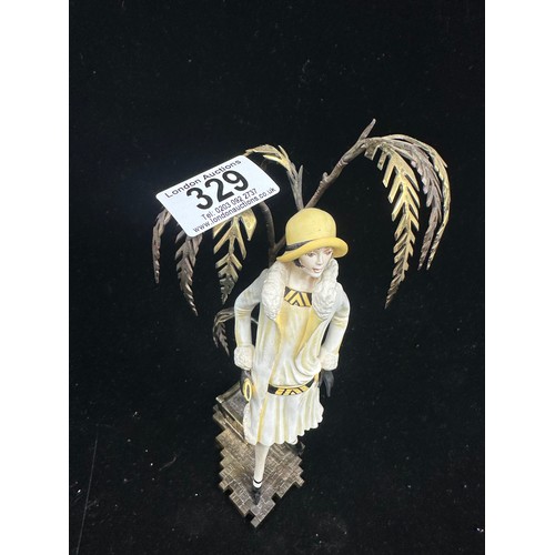 329 - Albany Fine China Co Deco Style Figurine