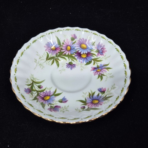 801 - Royal Albert Flower of the Month Cup & Saucer Set