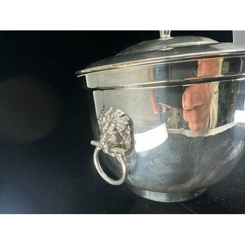 305 - Silver Plated Ice Bucket and a Silver Plated Coffee Pot