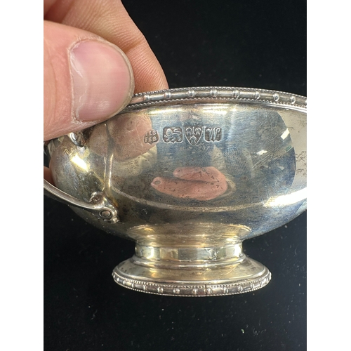 314 - Two Hallmarked Silver Bowls, One Birmingham 1929, the other with Makers Mark HEB FEB Chester 1922 (3... 