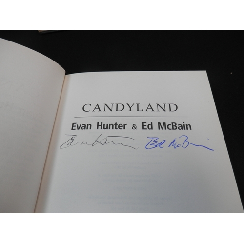 522 - Collection of Signed First Edition Books to include examples by John Le Carré, Ed McBain and others