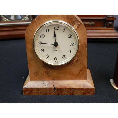 524 - Collection of Clocks to include Antique and Vintage Examples, Highlights include German Mantel Clock... 