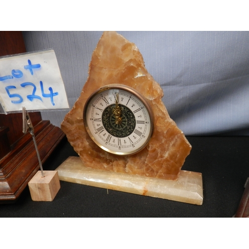 524 - Collection of Clocks to include Antique and Vintage Examples, Highlights include German Mantel Clock... 