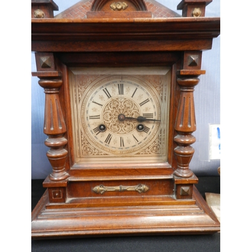 524 - Collection of Clocks to include Antique and Vintage Examples, Highlights include German Mantel Clock... 