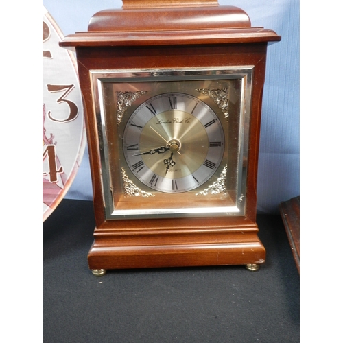 524 - Collection of Clocks to include Antique and Vintage Examples, Highlights include German Mantel Clock... 