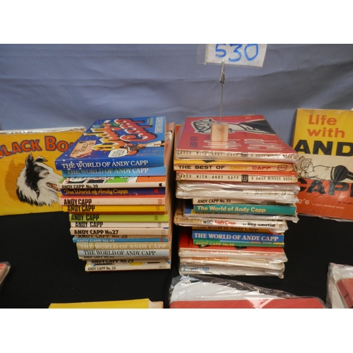 530 - Collection of Vintage Andy Capp Books